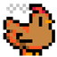 pixel chicken